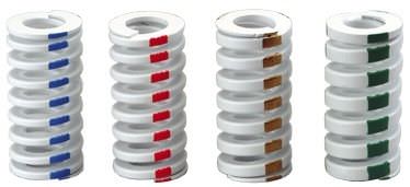 Compression spring - ANCHOR LAMINA - flat wire / steel