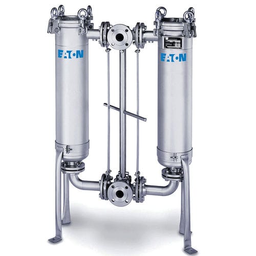 Multi-bag filter housing - DUOLINE  - Eaton Hydraulics - for liquids / carbon steel / stainless steel