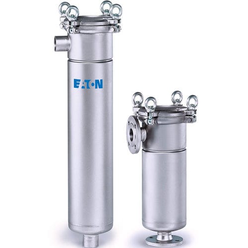 Bag filter housing - FLOWLINE - Eaton Hydraulics - for liquids / stainless steel / steel