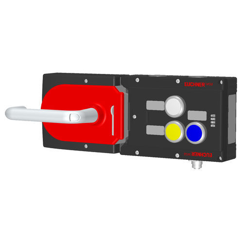 Bolt lock - MGB-L0H-APA-L-110551 - EUCHNER GmbH + Co. KG - handle / electromechanical / for door