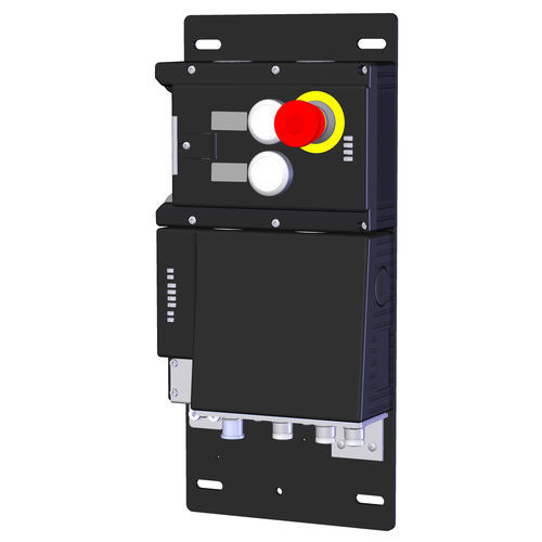 Lock with buttons - MGB-L0B-EIA-L-136557 - EUCHNER GmbH + Co. KG - electromechanical / for gate / zinc