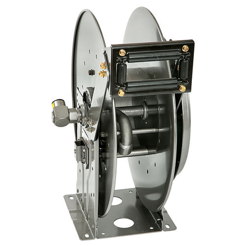 Hose reel - N800 series - HANNAY REELS - spring rewind / for water / for air