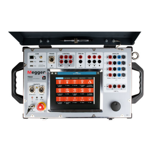 Power transformer test system - TRAX - MEGGER - portable / compact