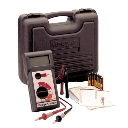 Insulation tester - MIT200 series - MEGGER - continuity / for electrical appliances / portable