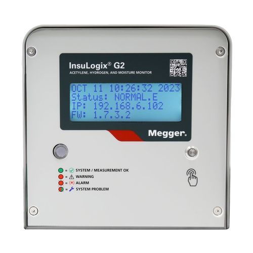 Online gas sensor - InsuLogix® G2 - MEGGER - hydrogen / acetylene / monitoring
