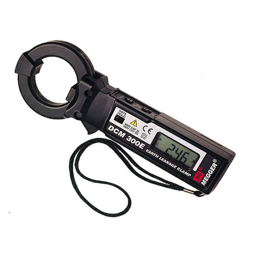 Leak detection clamp ammeter - DCM300E - MEGGER - digital / portable / measurement