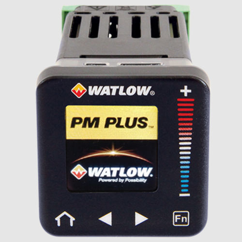 DIN rail PID controller - PM PLUS™ - Watlow Electric Manufacturing Company - panel-mount / Bluetooth