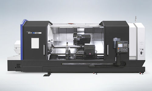 CNC turning center - KL series  - WIA - multi-axis / for long workpieces / high-precision