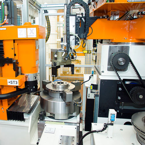 Vertical balancing machine VPUBK30/TO/4ST CEMB static / for brake discs / automatic