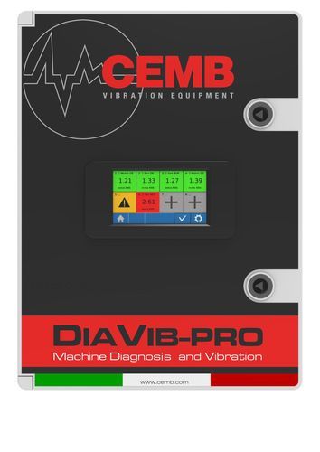Vibration monitoring system - DIAVIB - PRO - CEMB - process / measurement / for predictive maintenance