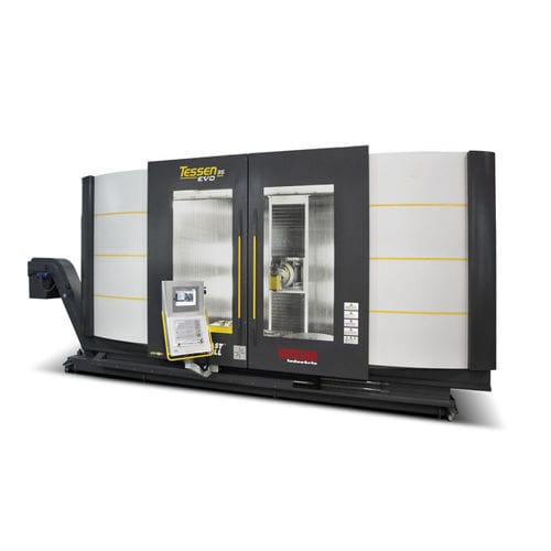 Horizontal CNC milling machine - TESSEN EVO - FPT INDUSTRIE - 5-axis / traveling-column / with moving table