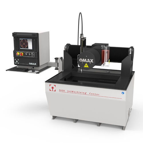 Waterjet cutting and engraving machine - OMAX 2626 - OMAX - abrasive water-jet / for glass / for composites