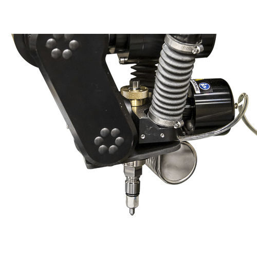 Abrasive water-jet cutting head - Tilt-A-Jet® - OMAX - 2-axis / taper reduction