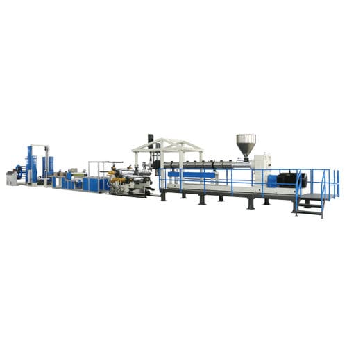 Sheet extrusion line - CJWH75/40-1000 - Jwell Extrusion Machinery Co., Ltd., Shanghai - for PLA