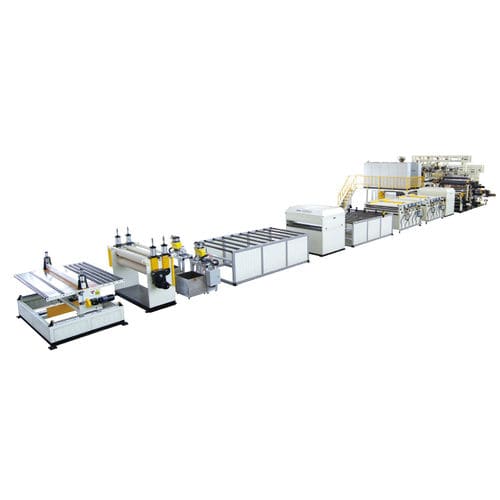 Multilayer extrusion line - JWS series - Jwell Extrusion Machinery Co., Ltd., Shanghai - single layer / with touchscreen / PLC-controlled