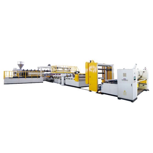 Flat-film extrusion line - JWS series - Jwell Extrusion Machinery Co., Ltd., Shanghai - for TPU