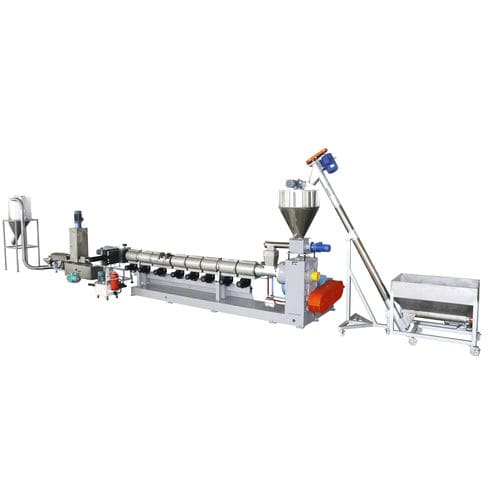 Extrusion line with water cooling - JWL series - Jwell Extrusion Machinery Co., Ltd., Shanghai - with touchscreen / PLC-controlled / multi-stage