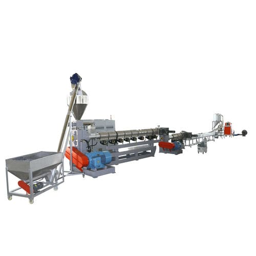 Extrusion line with water cooling - JWL - Jwell Extrusion Machinery Co., Ltd., Shanghai - with air cooling / laboratory / pelletizing