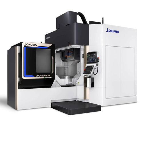 5-axis CNC machining center - MU-6300V - OKUMA - vertical / double ...