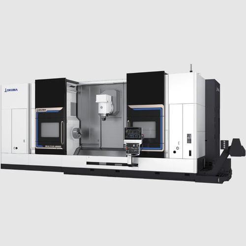 CNC milling-turning center - MULTUS B550 - OKUMA - horizontal / vertical / 3-axis