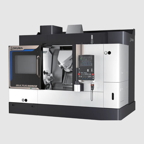 CNC milling-turning center - MULTUS B250II - OKUMA - horizontal / vertical / 3-axis