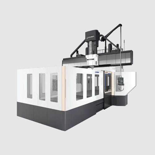 5-axis CNC machining center - MCR-C - OKUMA - vertical / double