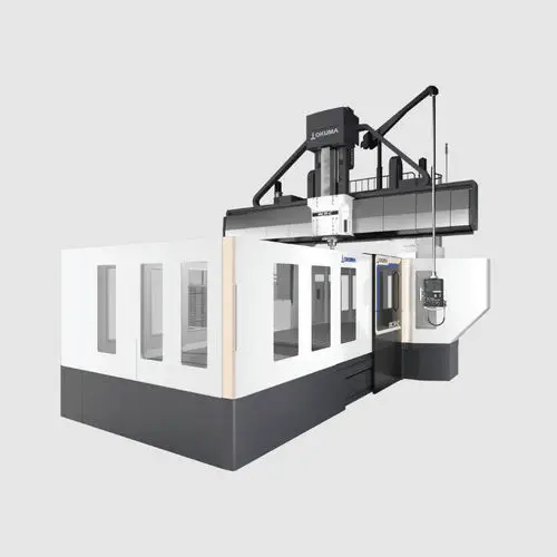 5-axis CNC machining center - MCR-C - OKUMA - vertical / double