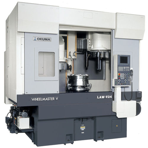 CNC turning center - LAW-V24 - OKUMA - vertical / 4-axis / A2-11