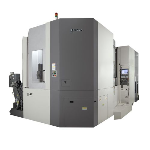 3-axis CNC machining center - MB-10000H - OKUMA - horizontal / 400 tools / 40 tools