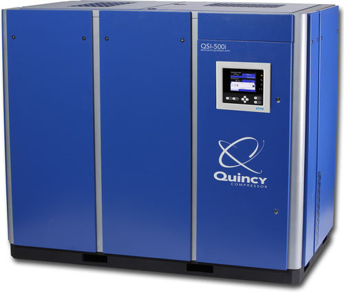 Screw compressor - QSI series - Quincy Compressor - rotary / air / electrically-powered