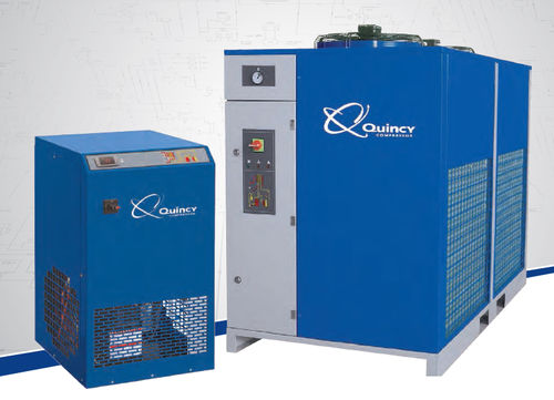 Refrigerated compressed air dryer - QPNC series - Quincy Compressor - two-stage / non-cycling