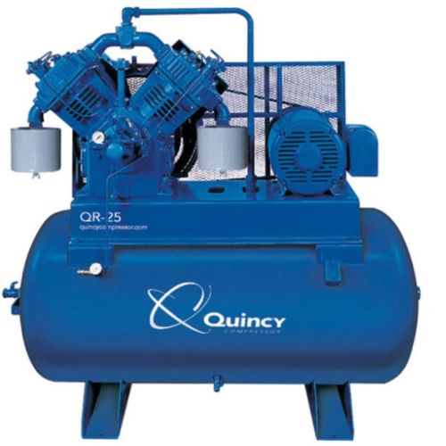 Piston compressor - QR-25 series - Quincy Compressor - air / electrically-powered / stationary