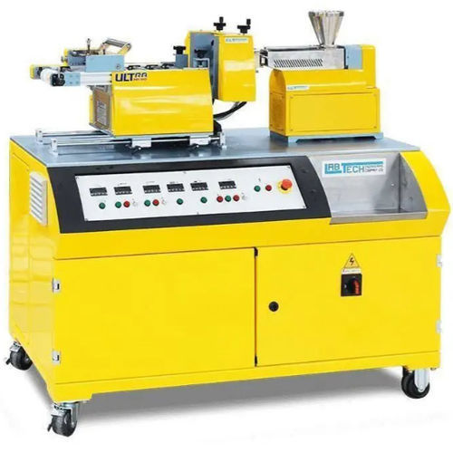 Laboratory extrusion line - Labtech Engineering Co., Ltd. - compact / conical twin-screw / flat-film