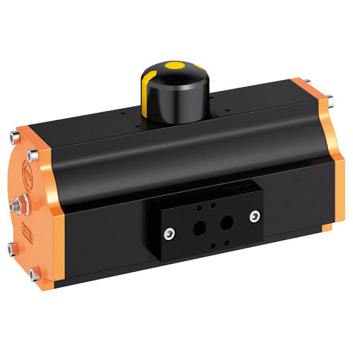 Pneumatic valve actuator - EB-SYD - EBRO ARMATUREN Gebr. Bröer GmbH - rotary / Scotch yoke / double-acting