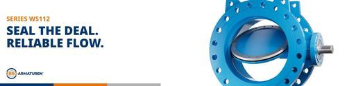 Butterfly valve - WS112 - EBRO ARMATUREN Gebr. Bröer GmbH - for water / for seawater / for wastewater