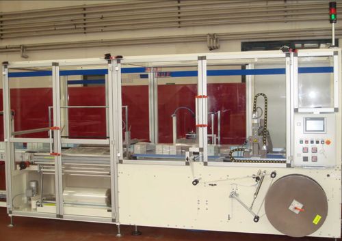 Automatic packaging machine - AC80 S6 - MACDUE - heat-shrink film / for paper