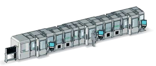 Automatic screen printer - 2 000 p/h | 238 series - MACHINES DUBUIT S.A.S.  - monochrome / for photovoltaic cells