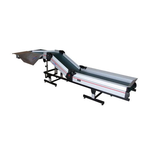 Z type conveyor - ZL-HF 340  - MTF Technik Hardy Schürfeld GmbH & Co. KG  - belt / horizontal / with adjustable slope