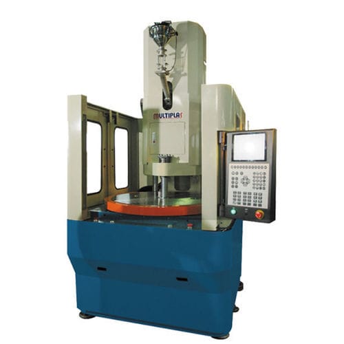 Vertical injection molding machine - V3E-R-55T - Multiplas Enginery Co., Ltd. - electric / fast-cycling