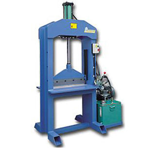 Guillotine cutting machine - AQ series - Pulian International Enterprise Co., Ltd. - for plastics / for extrusion lines / vertical