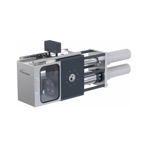 Continuous screen changer - BKG® NorCon™ K-SWE - Nordson Polymer Processing Systems - double-piston / extrusion / compounding