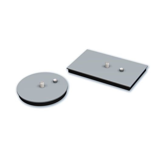 Circular suction cup - 5000-6000 series - COVAL - nitrile / steel / for heavy-duty applications