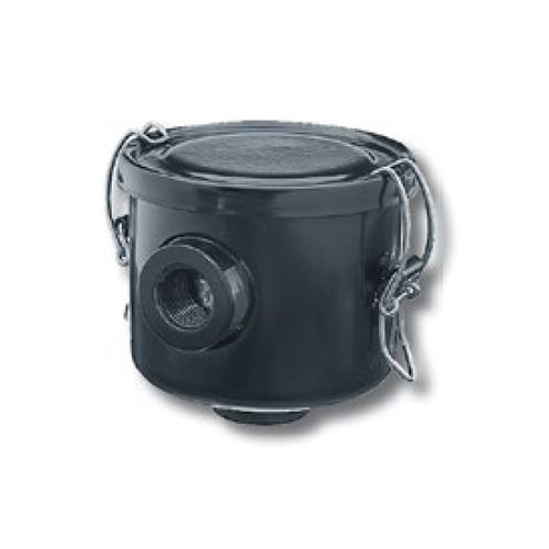 Cartridge filter housing - FVI series - COVAL - for compressed air / metal / high-flow