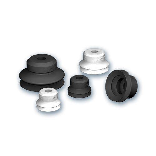 Bellows suction cup - VSAJ series - COVAL - round / NBR / for the food industry
