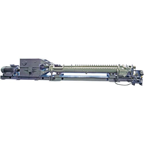 Conical screw kneader - CK-CP series - B & P Process Equipment - horizontal / continuous / for high-viscosity materials
