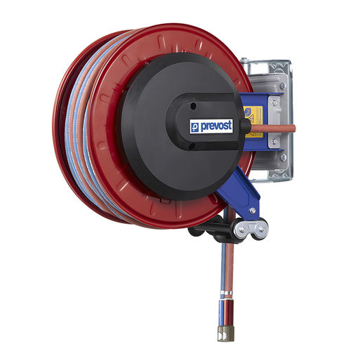 Hose reel - DGO series  - Prevost - self-retracting / welding / for oxygen