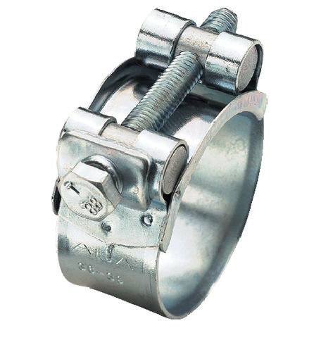 Stainless steel hose clamp - PBR series - Prevost - worm-drive / heavy-duty