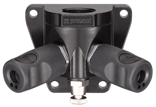 Pneumatic fitting - CSI 06810xWK series - Prevost - threaded / push-to-lock / Y