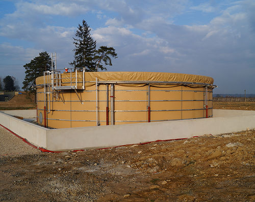 Overhead tank - RAM  - PRONAL - fuel / for diesel / metal