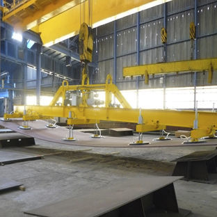 Sheet lifting beam - SAPELEM - fixed / hydraulic